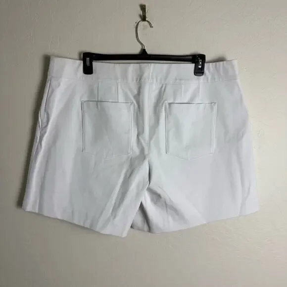 Spanx On-The-Go 6"" Shorts Classic White Short 2X NWT 20375R - Picture 5 of 16